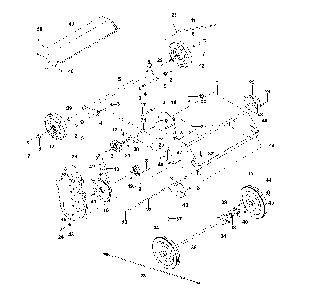 Part Location Diagram of 539108037 Husqvarna Plate