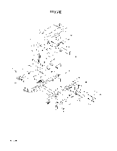 Frame Diagram and Parts List for WH5219EFQ968999253 2008-08 Husqvarna Lawn Mower