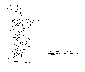 Chute weldment Diagram and Parts List for 96193012204  Husqvarna Snow Blower