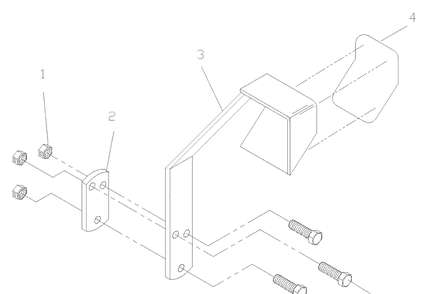 Foot Assist Pedal Diagram and Parts List for ZTH6123KAA (968999203)(2006-04) Husqvarna Lawn Mower