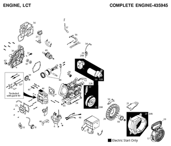 Engine Diagram and Parts List for PW3HK1840018P  Husqvarna Engine