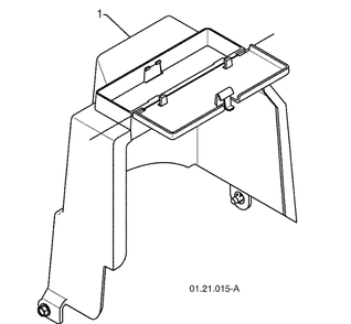 Chassis / Pulleys 3 Diagram and Parts List for ST276EP (96191003200)(2009-09) Husqvarna Snow Blower
