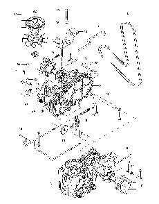 Hydraulic pump-motor Diagram and Parts List for 967844901-00  Husqvarna Lawn Mower