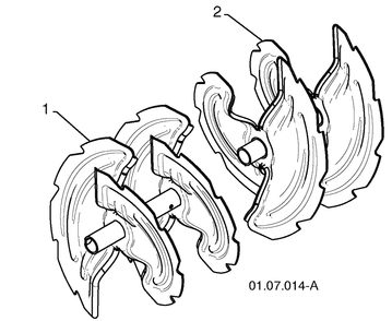 Auger Housing/Impeller Assembly 4 Diagram and Parts List for ST261E (96191003000)(2009-09) Husqvarna Snow Blower