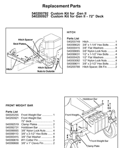 Bagger 6 Diagram and Parts List for 540200800 2003-04 Husqvarna Lawn Tractor Accessories