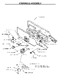 Hydraulic Pump - Motor Diagram and Parts List for BZ34C (968999316)(2006-04) Husqvarna Lawn Tractor