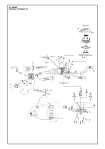 Complete Product Diagram and Parts List for HS546AE  Husqvarna Engine