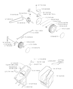 Part Location Diagram of 531008018 Husqvarna Belt