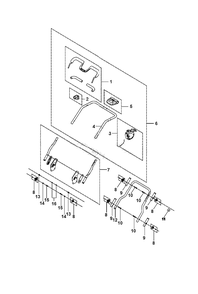 Part Location Diagram of 597589401 Husqvarna Lever