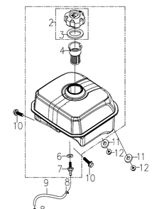 Part Location Diagram of 590419701 Husqvarna Filter