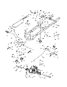 Drive Diagram and Parts List for YTH18K46-96043021800  Husqvarna Lawn Tractor