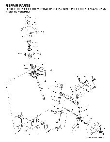 Steering Diagram and Parts List for YTH1542XP (HAU15H42L, 954170225)(2005-05) Husqvarna Lawn Tractor