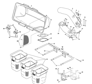 Repair Parts Diagram and Parts List for H346SL (96073001200)(2008-03) Husqvarna Lawn Tractor Accessories