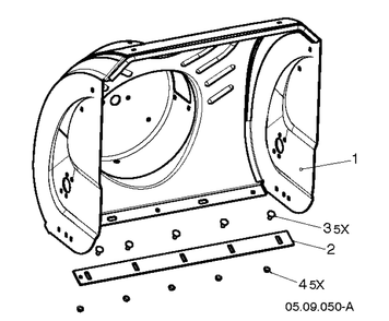 Auger Housing And Impeller 6 Diagram and Parts List for ST224P  Husqvarna Snow Blower