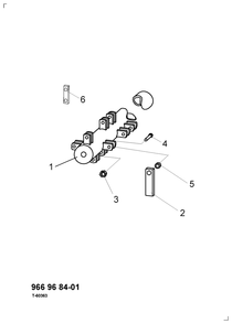 Part Location Diagram of 535466688 Husqvarna Tine