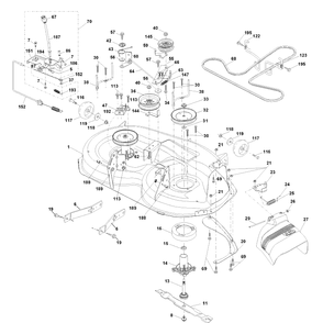 Part Location Diagram of 187800 Husqvarna Lever Control CL Cable