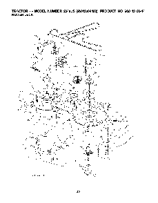 Mower Deck / Cutting Deck Diagram and Parts List for 2348LS (96043004400)(2008-01) Husqvarna Lawn Tractor