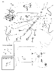 Electrical Diagram and Parts List for GTH260TWIN (96041004504)(2010-03) Husqvarna Lawn Tractor