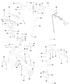 Part Location Diagram of 522950501 Husqvarna GRIP, FOAM