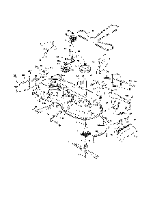 Mower deck Diagram and Parts List for YTH18K46-96043021800  Husqvarna Lawn Tractor