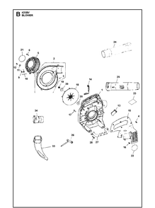 Part Location Diagram of 516385401 Husqvarna Screw