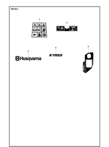 Part Location Diagram of 574854601 Husqvarna Decal