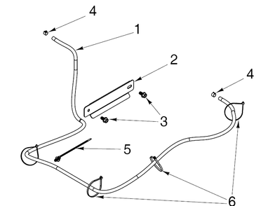 Fuel System - Vapor Line Diagram and Parts List for Z448  Husqvarna Lawn Mower