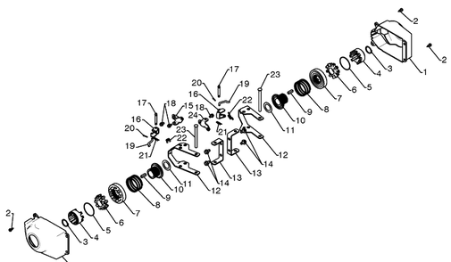 Wheels 1 Diagram and Parts List for 1830SB (96193005700)(2010-04) Husqvarna Snow Blower