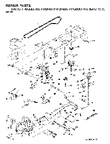 Drive Diagram and Parts List for YTH2148D (954571960)(2004-04) Husqvarna Lawn Tractor