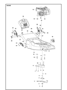 Part Location Diagram of 501055501 Husqvarna Plate