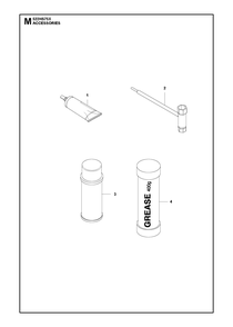 Starter Diagram and Parts List for 522HS75X  Husqvarna Hedge Trimmer