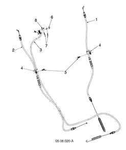 Drive 2 Diagram and Parts List for ST230 (97046910100)(2020-06) Husqvarna Snow Blower