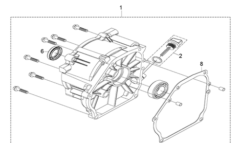 Part Location Diagram of 596604401 Husqvarna Seal