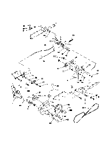 Ground drive Diagram and Parts List for 917279090  Husqvarna Lawn Tractor