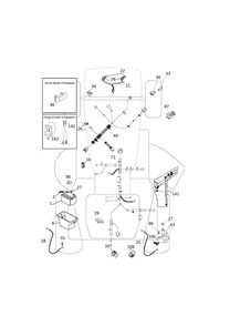 Electrical Diagram and Parts List for TC130 2020 Husqvarna Lawn Tractor