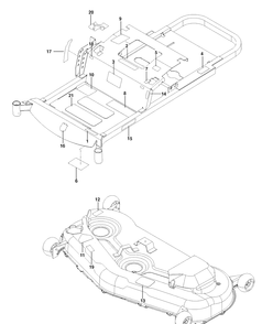 Part Location Diagram of 586046701 Husqvarna Decal