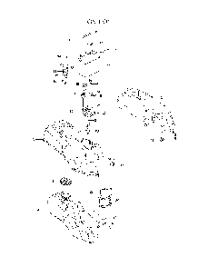 Ignition System Diagram and Parts List for EZC4824BF (966047501)(2010-05) Husqvarna Lawn Tractor
