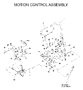 Handle And Controls Diagram and Parts List for IZ5223KOA (968999208)(2004-09) Husqvarna Lawn Tractor