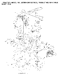 Mower Deck / Cutting Deck Diagram and Parts List for LGT2654 (96043003600, 960430036)(2006-12) Husqvarna Lawn Tractor