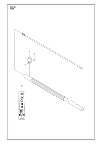 Tube Diagram and Parts List for 525IHE4  Husqvarna Trimmer