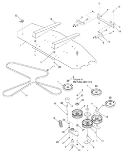 Part Location Diagram of 539132581 Husqvarna HINGE, BIN