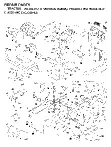 Chassis And Enclosures Diagram and Parts List for GT200 (HCGTK200A, 954840001)(1996-01) Husqvarna Lawn Tractor