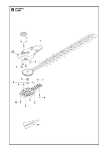 Part Location Diagram of 585628201 Husqvarna Pad