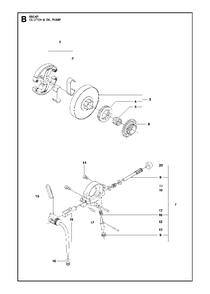 Part Location Diagram of 577518202 Husqvarna CLUTCH ASSEMBLY