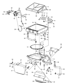 Part Location Diagram of 574431401 Husqvarna MODULE, FAN REVERSE