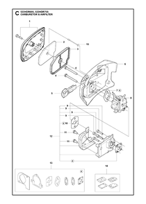 Part Location Diagram of 590040701 Husqvarna Filter