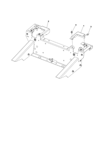 Steering Diagram and Parts List for Z560XS  Husqvarna Lawn Tractor