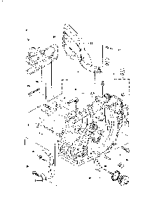 Crankcase Diagram and Parts List for 967166101  Husqvarna Chainsaw