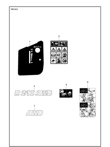 Part Location Diagram of 578364503 Husqvarna Decal