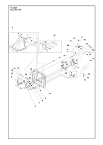 Part Location Diagram of 531148185 Husqvarna Bolt